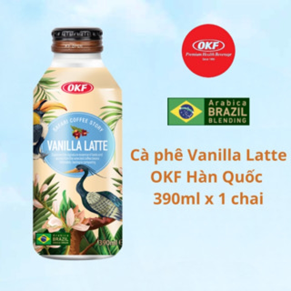 Cà phê Vanilla Latte 390ml