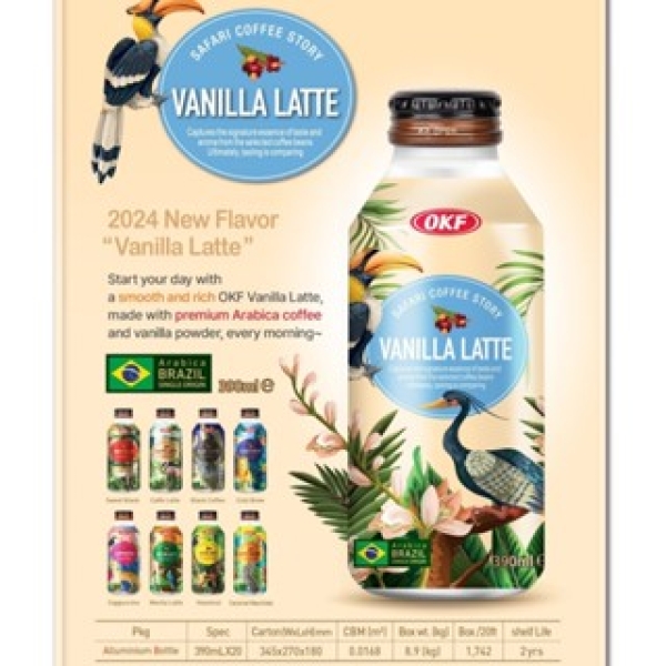 Cà phê Vanilla Latte 390ml