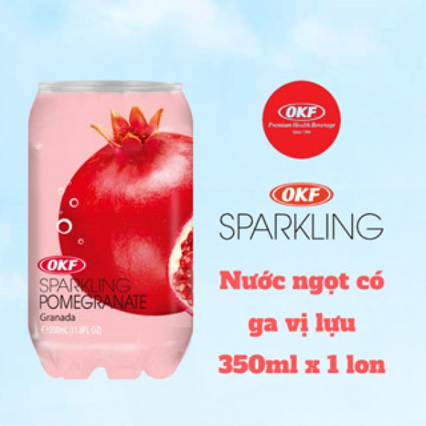 Nước ngọt có ga vị lựu 350ml