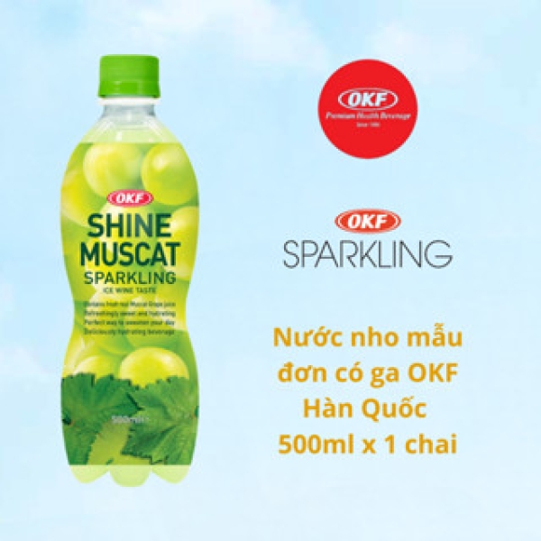 Nước nho mẫu đơn có ga 500ML