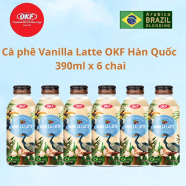 Cà phê Vanilla Latte 390ml
