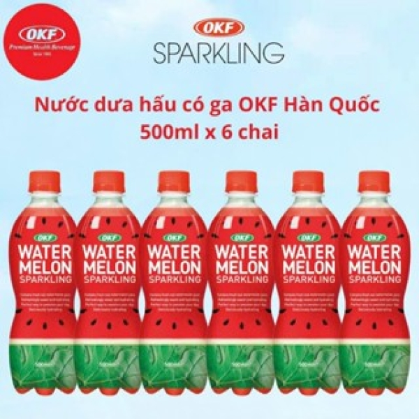 Nước dưa hấu có ga 500ml