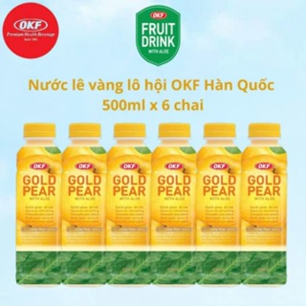 Nước lê vàng lô hội 500ml