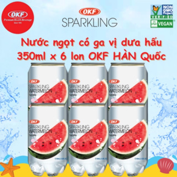 Nước ngọt có ga vị dưa hấu 350ML