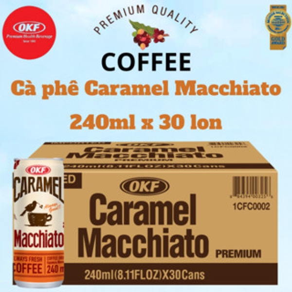 Cà phê Caramel Macchiato 240ml