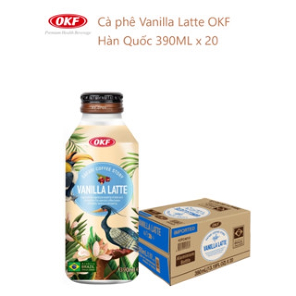 Cà phê Vanilla Latte 390ml