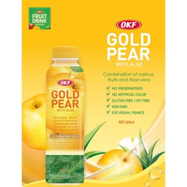 Nước lê vàng lô hội 500ml