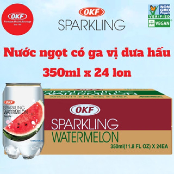 Nước ngọt có ga vị dưa hấu 350ML