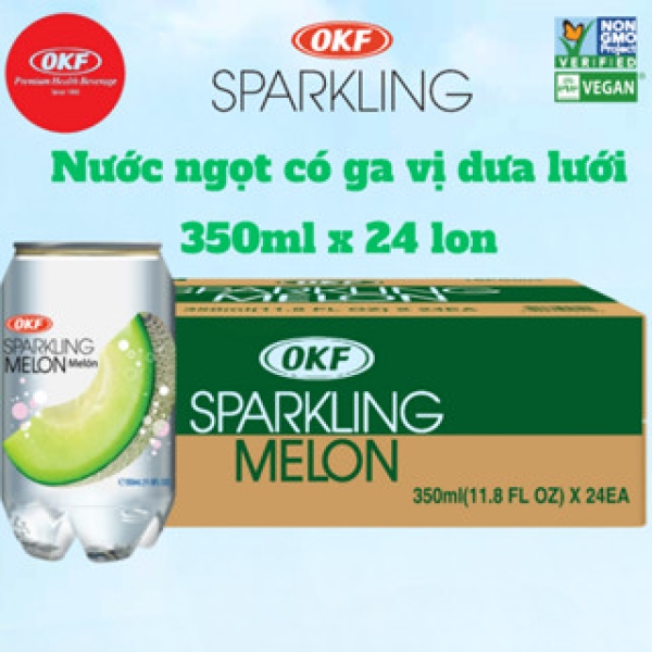 Nước ngọt có ga vị dưa lưới 350ML