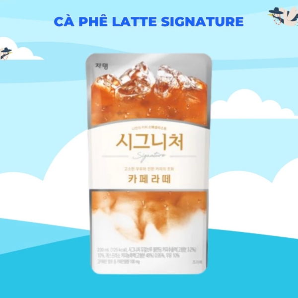 Cà phê Late Signature - Signature Café Latte - 230ml