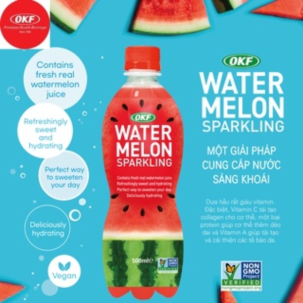 Nước dưa hấu có ga 500ml