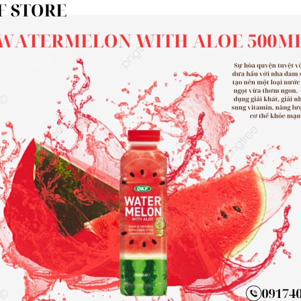 Dưa hấu lô hội 500ml