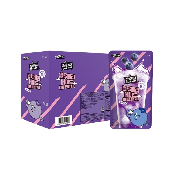 Nước Việt Quất Jardin Cafe Real - CAFE REAL Blueberry Ade  230ml