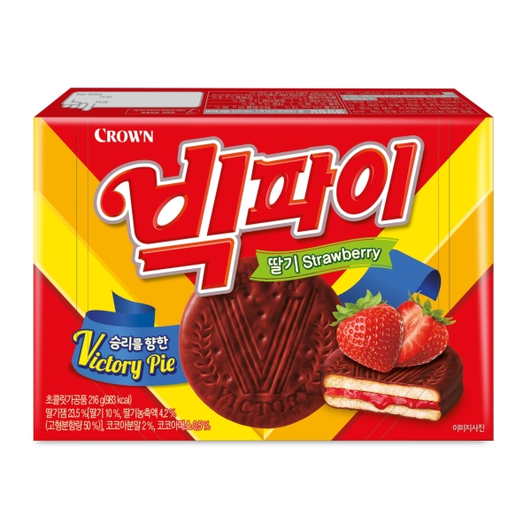 vic-pie-strawberry-m-banh-mem-phu-so-co-la-nhan-mut-dau-crown-vic-pie-strawberry-m