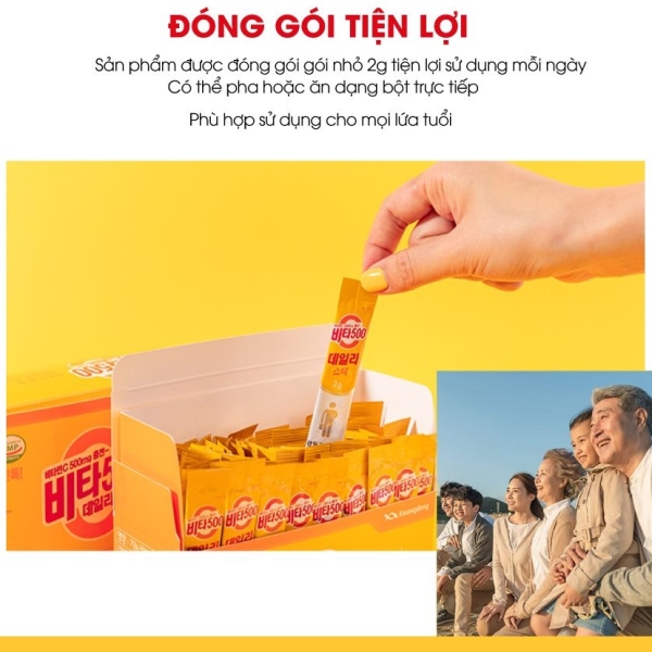 BỘT UỐNG VITA 500 BỔ  SUNG VITAMIN C 500mg