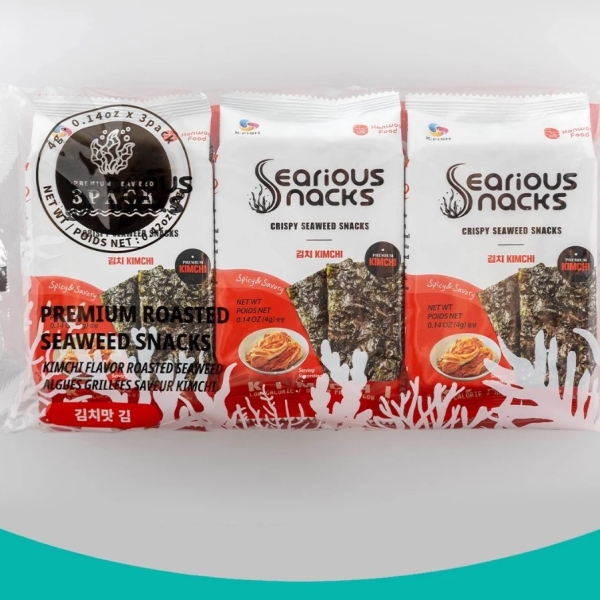 Rong Biển Vị Kim Chi Seriousnacks 4G