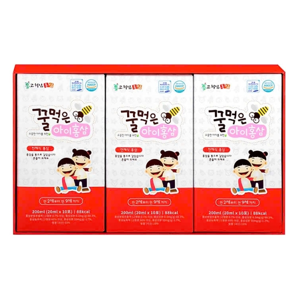 HỒNG SÂM MẬT ONG HÀN  QUỐC DÙNG CHO TRẺ EM