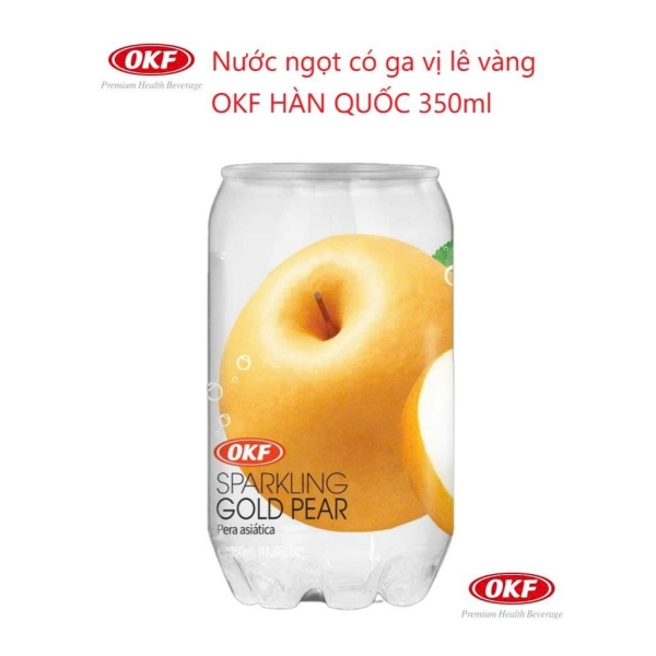 Nước ngọt có ga vị lê vàng 350ml